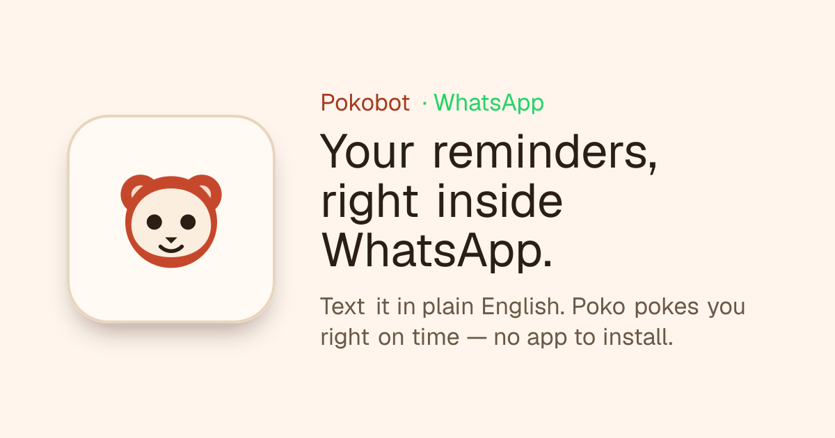 Pokobot — official preview image